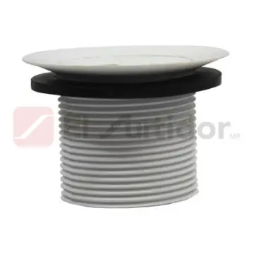 Cartucho Y Contra Para Remplazo en Mingitorio Helvex De-ch Con Sistema de Diafragma Tds Blanco