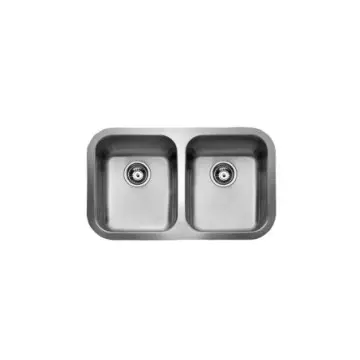 Tarja de Acero Inoxidable Teka de Submontar Con Contra BE 2C 780 10125051 Acero Inoxidable