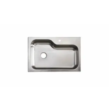 Tarja de Acero Inoxidable Teka de Submontar Con Contracanasta DM 33.22 1C 8" 08731112 Acero Inoxidable