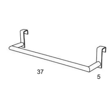 Toallero de Barra Esbaño 60001 Cromo
