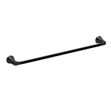 Toallero Largo Moen Danika2.0 Yb6524bl Negro Mate