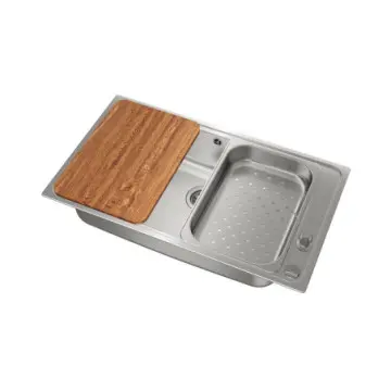 Tarja de Acero Inoxidable Teka Bahia de Empotrar 1C Plus 12127001 Acero Inoxidable