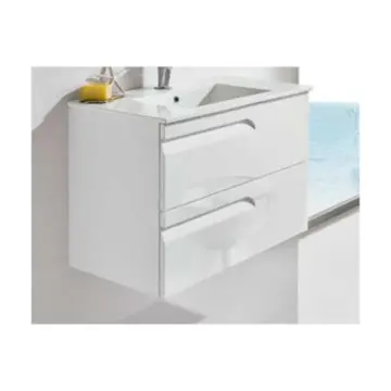 Tocador Esbaño Vitale 60 cm Con Lavabo 90105 Blanco Brillo