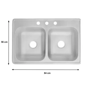 Tarja de Empotrar EB Técnica Mark 2 tinas 84x56 cm  M-110-22