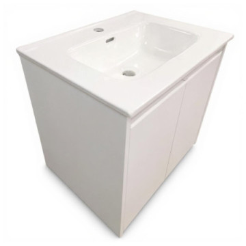 Tocador Esbaño Style 60 Con Lavabo 90347 Blanco Brillo