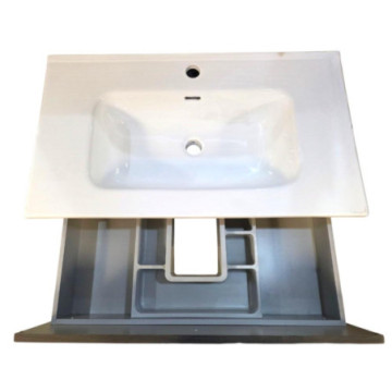 Tocador Vitale 80 Con Lavabo Sin Espejo 90108 Bodega Gray