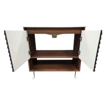 Tocador Venezzia 85x45cm Con Lavabo Y Espejo Matt Hatibud