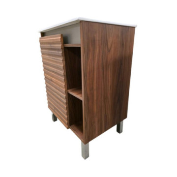 Tocador Mado Barcelona 61x45cm Con Lavabo Y Espejo Landsdown Cherry