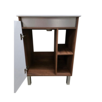 Tocador Mado Barcelona 61x45cm Con Lavabo Y Espejo Landsdown Cherry