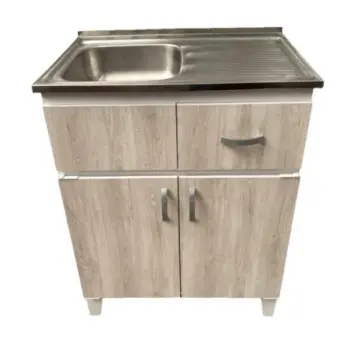 Base Para Fregadero Con Tarja Escurridor Derecho Puga Fp80 Color