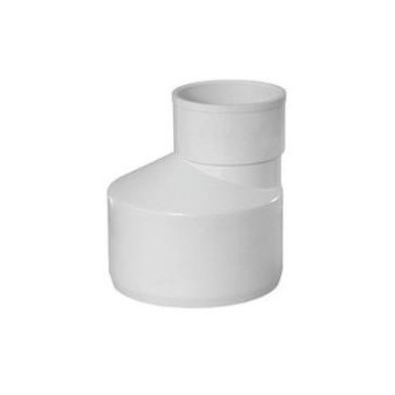 Reducción Excentrica Sanitaria Amanco 200x100mm 1009734 Blanco