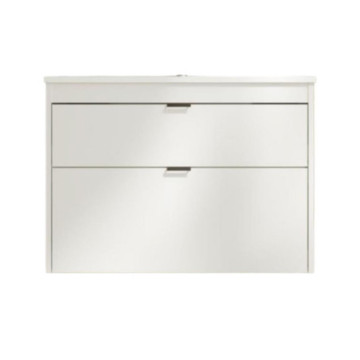 Tocador Esbaño Spazio Con Lavabo Orbis 80cm 90440 Blanco Mate