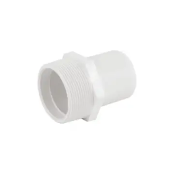 Adaptador Espiga Amanco Sanitario Anger A Galvanizado 40mm 943814 RX Blanco