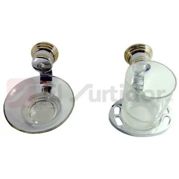 Juego de accesorios de 4 piezas Urrea Lia 101CL Cromo