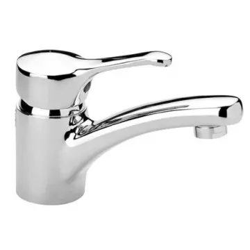 Monomando Para Lavabo Helvex Ep-900 Novus Con Contra de Push Cromo