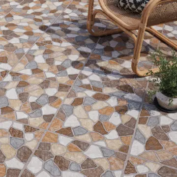 Piso Lamosa Mixstone FD 55x55 1.49m Café