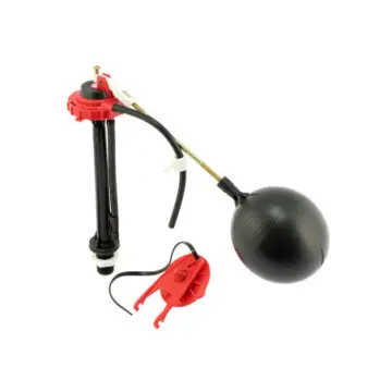 Valvula Para Tanque de WC Con Varilla, Flotador Y Pera Fluidmaster 101am133 Negro