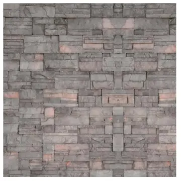 Esquina Piedra Perdura Stone Risco 2m Grafito