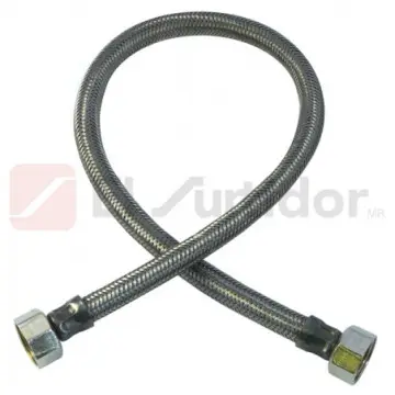 Alimentador Flexible Para Fregadero Miber Maim-amm-055 Gris