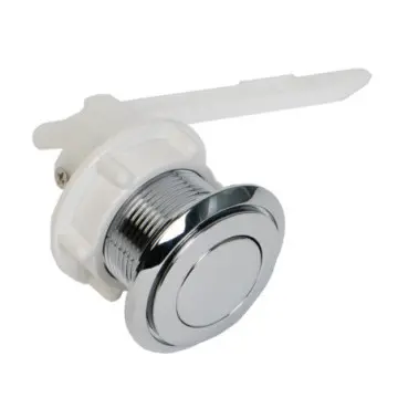 Botón para wc de descarga sencilla Fluidmaster 38/48mm Sin flapp 800FS-3848 Cromo