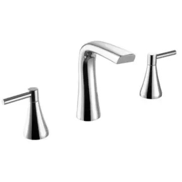 Mezcladora Para Lavabo Helvex Konos M-1004 Con Contra de Push Cromo