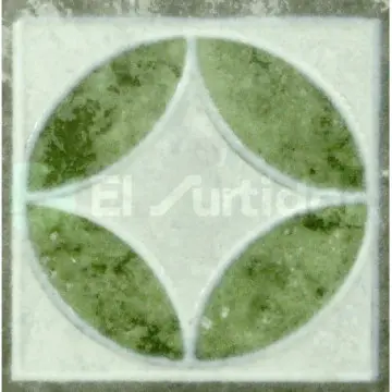 Tozzeto Cesantoni Positano 12.8x12.8 Verde