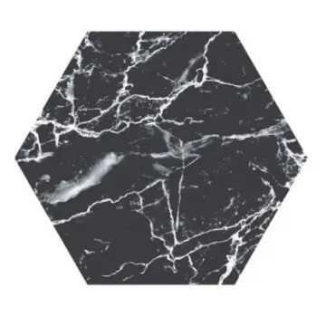 Muro Y Piso Tiles 2000 Hexa 14x16.3 Mármol Marquina