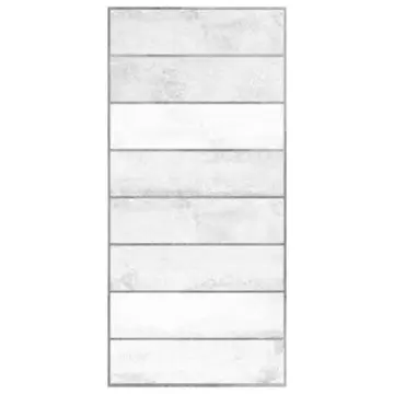 Muro Vitromex Mediterraneo 28x60cm 1.68m Blanco Brillante