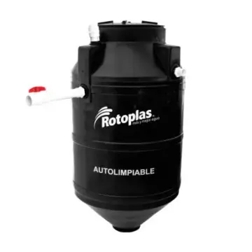 Biodigestor Autolimpiable Rotoplas 1300 Litros 520146 Negro