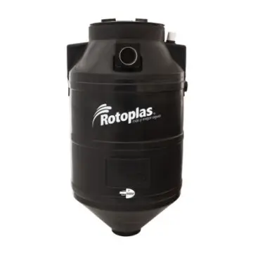 Biodigestor Autolimpiable Rotoplas 1300 Litros 520146 Negro