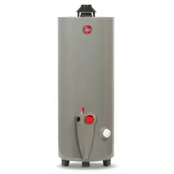 Calentador Para Agua de Deposito Rheem 29v20s de 20 Galones (75 Litros) Para Gas LP Blanco
