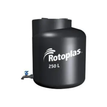 Tamboplas de 250 litros Rotoplas 500040 Negro