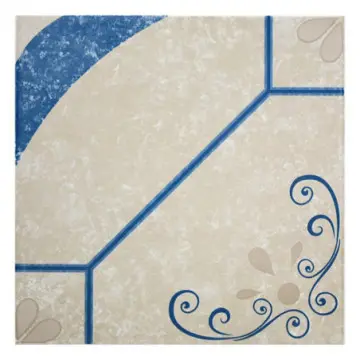 Piso Coruña Vitromex 35.7x35.7 (1.78 Metros) Azul Brillante