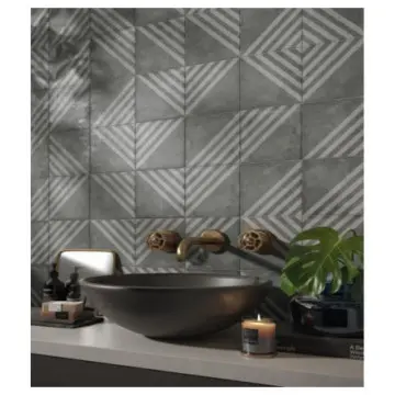 Muro Porcelanico Rectificado Cesantoni Cotto Forni 19.8x19.8 0.47m² Unitono Gris