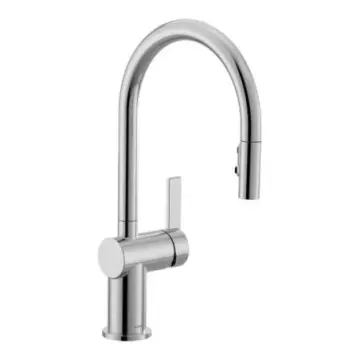 Monomando Para Fregadero Moen Cabezal Retráctil Cia 7622 Cromo