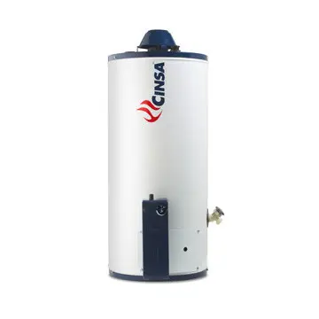 Calentador Para Agua de Depósito Cinsa Clásico C-402 Automático 50302000051 Gas LP Blanco