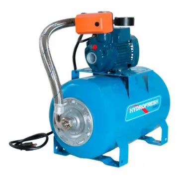 Equipo Hidroneumático de 50 Litros Pedrollo Jswm1b/50ltcl Azul.