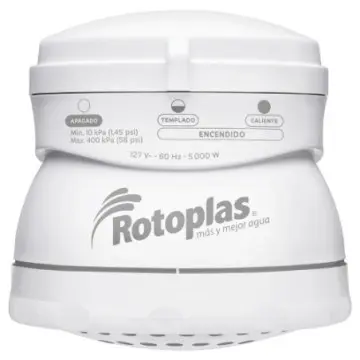 Regadera Eléctrica Rotoplas 310841 Blanco