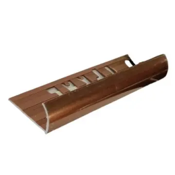 Tiraprac Creaciones Prácticas Aluminio 1cmx2.44m 656 Estaño Brillo