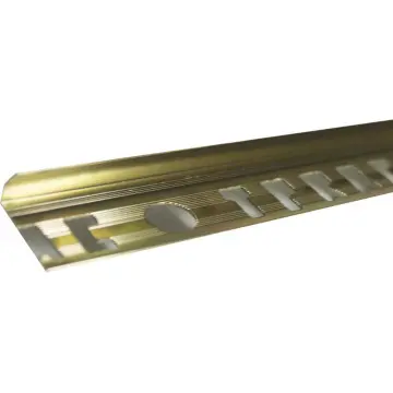 Tira Trim mx Aluminio Creaciones Practicas 3/8 634 Bronce Brillante