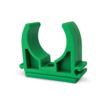 Abrazadera Plastica Tuboplus Ppr 20mm 281340 Verde