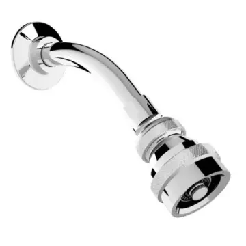 Regadera Autolimpiable Con Brazo Y Chapetón Helvex Ac50-tr011 Cromo