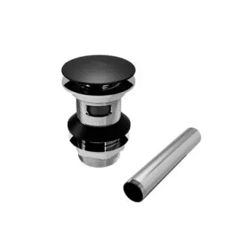 Contra Para Lavabo Con Rebosadero Helvex Th-064-eb Ebano