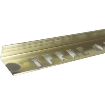 Perfil L Aluminio Creaciones Practicas 609 10mm Bronce Brillante