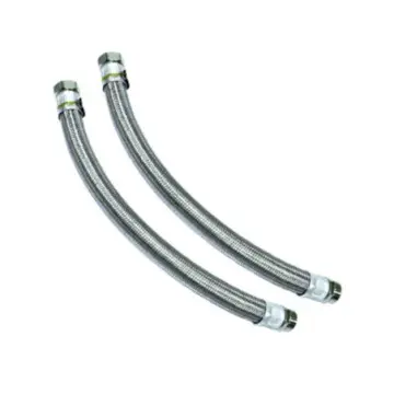 Manguera de Instalación Rowa 1x80cm H-m Inox