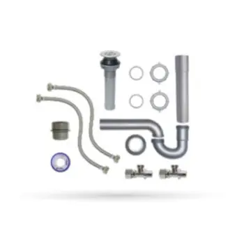 Paquete Para Instalación de Lavabo Acero Forte Coflex Pst-b003