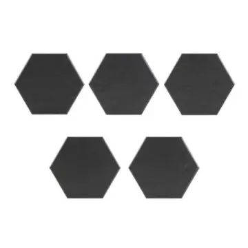 Muro Dune Nola Exa 15x17 0.607m M608943 Negro Mate