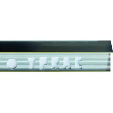 Tiraprac Triangular Creaciones Practicas 1cmx2.44m 673 Plata Brillante