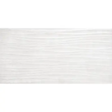 Muro Rectificado Daltile Finesse 45x90 Waves Gray 1.6m² Gfn2 Gris