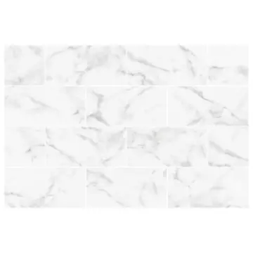 Muro Porcelanite Briko Marble Fd 20x30cm 1.59m2 Blanco